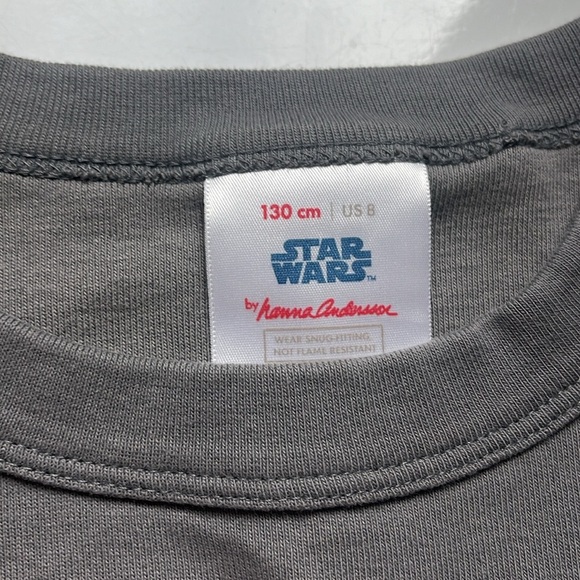 Hanna Andersson Star Wars Holiday PJ Top Size 8 (130 cm) - Picture 2 of 6